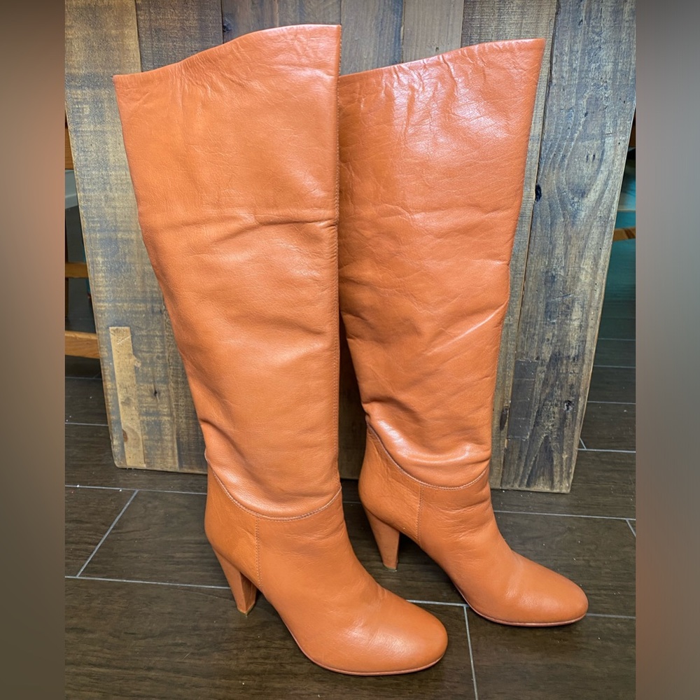 Fornarina  Women’s Knee High Leather Boots - size Euro 37 (US 6-6.5)